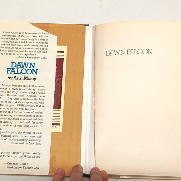 Dawn Falcon by Ann Moray 1974 Vintage HARDCOVER - RARE - OOP - Picture 4 of 6